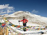 33 Jerome Ryan At Dhampus Pass 5257m After Descent From Dhampus Peak Summit 